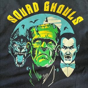 Black Squad Ghouls Graphic Tee